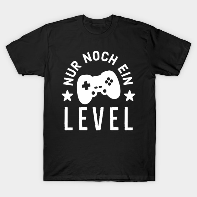 Gaming Controller noch ein Level Gamer Zocker T-Shirt by Foxxy Merch